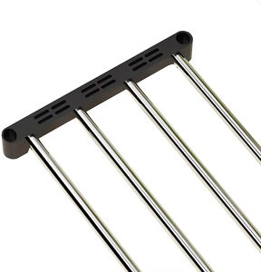 Étagère à chaussures pour la maison, 6 niveaux, noire, pliable, armoire à chaussures pour le salon, la chambre à coucher - Product Image 4