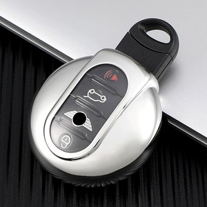 Étui de protection souple en TPU DM Premium pour clé de voiture BMW <span class=keywords><strong>Mini</strong></span> Countryman <span class=keywords><strong>Cooper</strong></span> F54 F55 F56 F60, avec porte-clés <span class=keywords><strong>et</strong></span> pochette - Product Image 6
