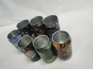 FRD Recyclable Soda 330ml Aluminium Beer Cans Empty Custom Beverage Aluminum Can Pop Can Sealing