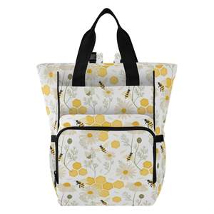 Tas popok ransel berubah popok perawatan bayi bersalin tahan air desain mewah - Product Image 1