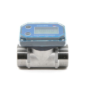 ZJSUS-BT01 40mm家庭用灌漑ウォーターメーターパドルホイールタービンデジタルフローメーター用熱冷流体水パルスRS485 - Product Image 5