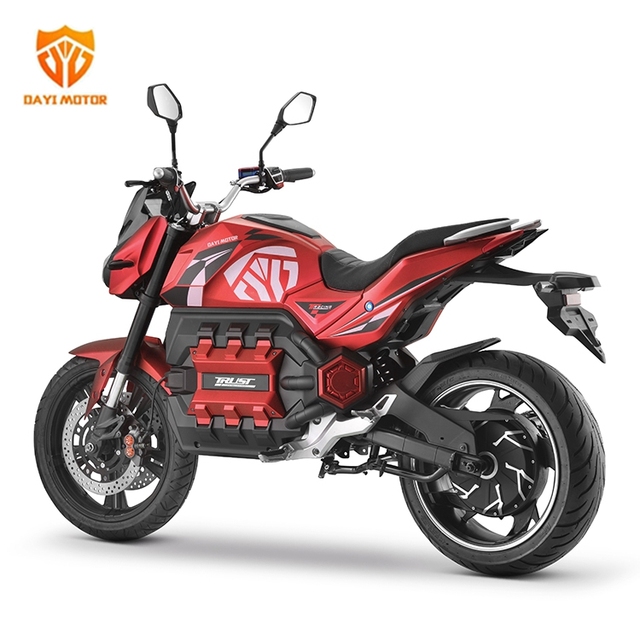Two Wheel 72V Off-Road Electric Scooter Motorcycle with 6000W Power Eec Certified 100km/hr Max Speed