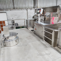 Réservoir de mélange alternatif en acier inoxydable avec agitateur moteur pour l'industrie chimique