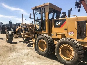 Orginal <b>Used</b> Cat 140K <b>Motor</b> <b>Grader</b> with CAT C7 Engine in Shanghai China - Product Image 6