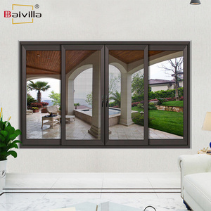 <span class=keywords><strong>Fenêtres</strong></span> coulissantes en aluminium <span class=keywords><strong>à</strong></span> <span class=keywords><strong>double</strong></span> <span class=keywords><strong>vitrage</strong></span> certifiées australiennes, norme AS2047, style de conception européen, <span class=keywords><strong>isolation</strong></span> thermique - Product Image 3