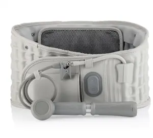 Dispositif de Traction lombaire gonflable à pompe, dispositif de soulagement de la douleur, pour décompression du dos bas, ceinture de thérapie à infrarouge lointain, 1 pièce