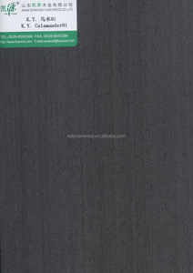 Calamandre 1Q 2500mm * 640mm 2500*1280 placage de bois d'ingénierie haut de gamme pour décoration murale de meubles baguage de bord - Product Image 4