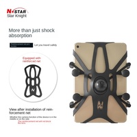 Support universel pour tablette 7-8 pouces, fixation sur appuie-tête, fixation par gravité, durable, surface en verre, stock direct du fabricant