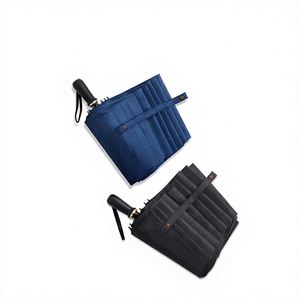 Parapluie pliant haut de gamme pour cadeau d'affaires - Coupe-vent et imperméable, couleurs personnalisables, grande taille pour les jours de pluie - Product Image 4