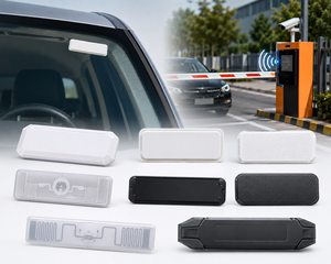 Tamper Proof UHF RFID Windshield Tag for Vehicle Identification Parking <b>Access</b> <b>Control</b> and Fleet Management - Product Image 2