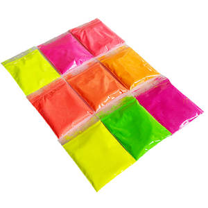 Marca Mcess <span class=keywords><strong>FFEE</strong></span> MUESTRAS grado cosmético fluorescente personalizar color alto pigmento polvo de neón a granel nail art Neon powder pigmen - Product Image 2