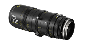 Objectif cinéma DZOFILM CATTA ZOOM 70-135 mm T2.9-22 F/2.78 avec mise au point rapprochée de 0,76 m et 7 lames pour appareil photo plein format Vista Vision - Product Image 2