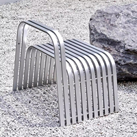 Table et chaises de jardin en aluminium imperméable de style minimaliste nordique pour cour, patio, café, salon de thé, mobilier de salle à manger