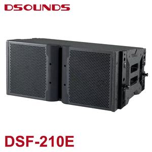 Diffusore Line Array con Doppio <span class=keywords><strong>Driver</strong></span> LF da 10 Pollici e Doppio <span class=keywords><strong>Driver</strong></span> HF con Altoparlante a Magnete in Neodimio per Apparecchiature Audio Digitali Attive - Product Image 1