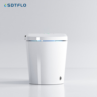 Salle de bain intelligente montée au sol haut de gamme toilette capteur électrique cuvette de toilette automatique WC toilette intelligente