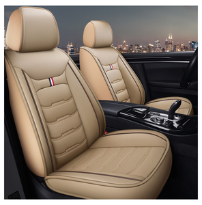 Ensemble complet de housses de sièges de voiture universelles en cuir PVC <span class=keywords><strong>housse</strong></span> de siège de voiture en vente directe d'usine - Product Image 4