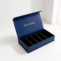 Boîte en carton rigide de luxe personnalisée avec logo imprimé, emballage cadeau premium recyclable pour les cosmétiques, les bijoux et les entreprises