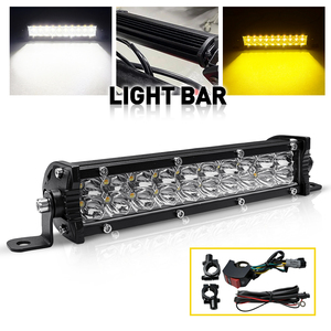 ชุดไฟหน้า LED สีขาวเหลือง ไฟสปอตไลท์ LED ไฟทำงาน สำหรับ Honda CRF250R Yamaha YZ450F DRZ400 - Product Image 4
