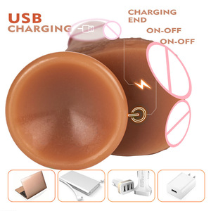 Wireless <b>Remote</b> <b>Control</b> APP Lock Men <b>Vibrating</b> Penis Sleeve Lengthened Thickened Adult Use Sex Toy Female Masturbation - Product Image 2