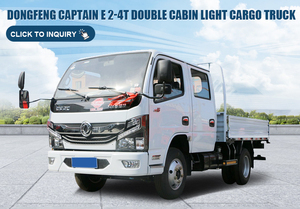 รถบรรทุกขนาดเล็ก Dongfeng Captain E 2-4T Isuzu ขับเคลื่อน 4x2 ใช้เชื้อเพลิงดีเซล สภาพใหม่ มาตรฐานไอเสียยูโร 3 แบบหัวเก๋งคู่  ขายดี - Product Image 2
