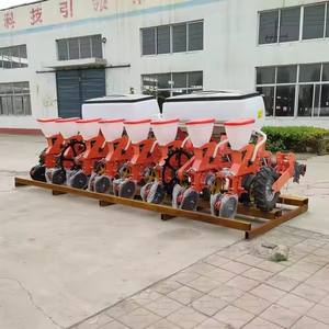 Sembradora neumática para soja, maíz y maíz con succión de aire y espaciado ajustable entre filas - Product Image 1