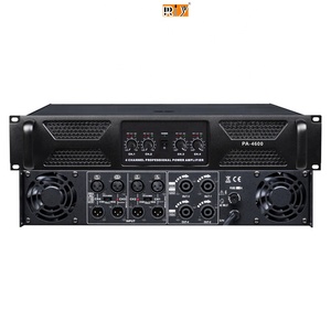 Amplificateur de puissance audio professionnel série PA 4 canaux 2U/3U taille classe D - Product Image 1