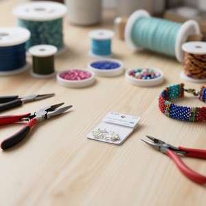 Orecchini a perla Ilan con gancio 5x15mm 30 pezzi per la creazione di gioielli - Product Image 3