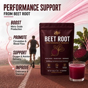 Polvo <span class=keywords><strong>de</strong></span> Raíz <span class=keywords><strong>de</strong></span> Remolacha 5000mg Mezcla para Rendimiento |   Soporte para el Óxido Nítrico y el Flujo Sanguíneo |   Suplemento Vegano Sin Azúcar <span class=keywords><strong>de</strong></span> Frambuesa Azul - Product Image 4