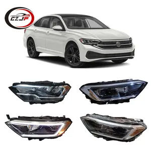 CZJF lampu kepala kualitas tinggi untuk VW Jetta 2022 2023 2024 lampu depan 17A 941 035A/036A