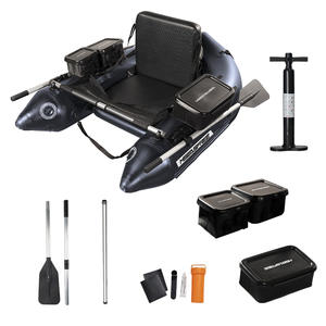 Belly Boat Monoposto per Pesca in PVC, Kayak, Ciambella Galleggiante e Barca a Remi Gonfiabile per Giochi d'Acqua - Product Image 6