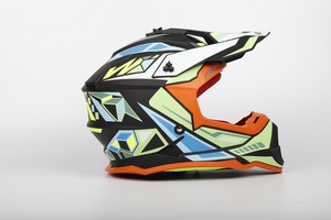 Casque <span class=keywords><strong>de</strong></span> motocross intégral homologué ECE, graphisme mat, MX, tout-terrain, enduro, trail, pour adultes, ventilé, avec visière solaire, pour <span class=keywords><strong>rallye</strong></span> - Product Image 3