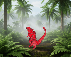 Figura di dinosauro in plastica a grandezza naturale per bambini dai 7 ai 12 anni, giocattolo da collezione a tema animali - Product Image 2