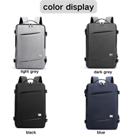 Sac à dos de mode pour affaires et loisirs, grande capacité, extensible, pour voyage et école, sac à fermeture éclair pour homme, style boutique