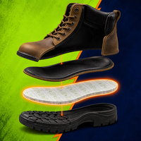Semelles intérieures de bottes de travail certifiées EN22568 pour hommes LY, ultra-légères, anti-perforation, durables, avec soutien de la voûte plantaire, confort sportif – Vente directe usine
