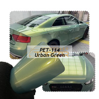 Film PVC auto-adhésif vert urbain à changement de couleur avec protection IR pour carrosserie de voiture – Offre Spéciale
