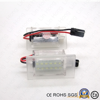 Lampe de courtoisie de porte LED blanche 12V, lumière de bienvenue intérieure de voiture OE 84AG13547AA pour pièces de rechange automobiles Ford