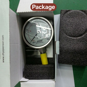 เกจวัดแรงดันไดอะแฟรมแบบติดเกลียว homogenizer ป้องกันการสั่นสะเทือนไดอะแฟรมแบบฟลัช - Product Image 6
