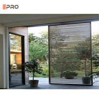 Tenue de soleil en aluminium personnalisé à l'extérieur, nouveau Design, structure solide, volet roulant