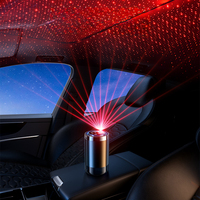 Humidificateur de moteur d'arôme de voiture intelligent, étoiles colorées, lumières d'ambiance, parfum en alliage de luxe pour éclairage ambiant, accessoire de voiture