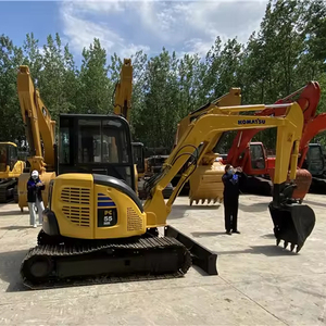 Komatsu เครื่องขุดตีนตะขาบ PC55มือสองเครื่องขุด PC35 55 PC40สำหรับ5.5ตัน - Product Image 1