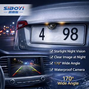 Cámara de Reversa Butterfly 170 °   Cámara de Visión Trasera Gran Angular para Automóvil, Impermeable IP68, Salida CVBS, Cámara de Estacionamiento <span class=keywords><strong>Universal</strong></span> HD - Product Image 2