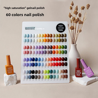 Kit Complet de Gels UV Professionnels 60 Couleurs Populaires pour Ongles – Nouvelle Collection 2026 pour Salons de Manucure et Vente en Gros Transfrontalière