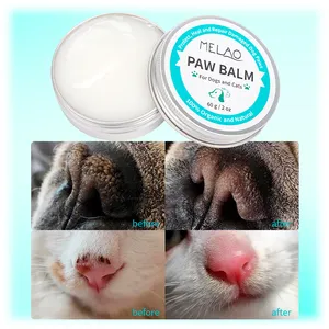 Private Label Pet Crack Paw Nose Care Paw Cream Natural Dog Cat Outdoor Cracked Pet Balm Paw Balm Dogs