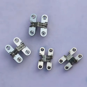 Herraje Moderno para Puerta de Madera con <span class=keywords><strong>Bisagra</strong></span> <span class=keywords><strong>Oculta</strong></span> Invisible en Cruz, Diseño de Osito Pequeño, Apto para Puertas de 15 mm de Grosor - Product Image 6