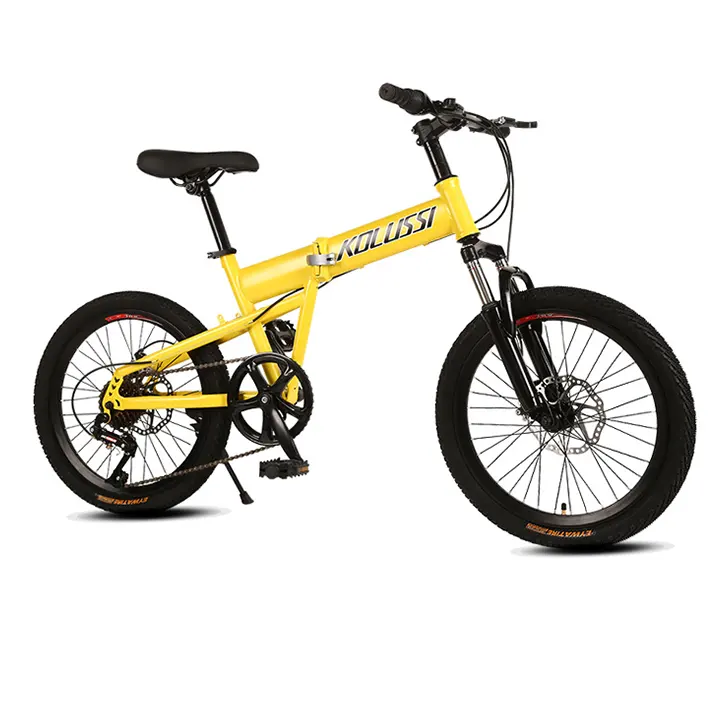 Mountain bike da 20 pollici per bambini mtb full suspension freno a disco in carbonio bicicletta pieghevole per bambini