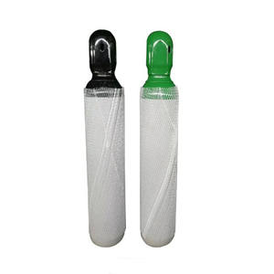 Cilindro de Acero sin Costura de 40L H2, Cilindros de 10L para Hidrógeno/Oxígeno/Hevión/Dióxido de Carbono con Opción de Carro - Product Image 2