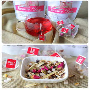 Private Label Entfernen Sie Dark Skin White ning Tea Strong Effective White ning Natürlicher chinesischer Kräutertee für die Hautpflege Beauty Tea - Product Image 4