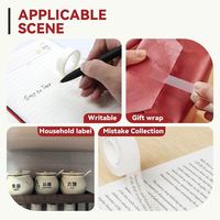 Ruban magique invisible pour corriger les erreurs de copie et de collage sans écrire à la main, idéal pour réparer les cartes de Noël et comme fournitures pour emballages cadeaux de fêtes