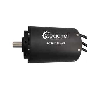 Motor Sumergible D126L165 IP68 45kW 50Nm 57/63/71/82/95/115/143KV 80km/h para Tabla de Surf Eléctrica, Refrigerado por Agua, con Certificación CE D126 - Product Image 1