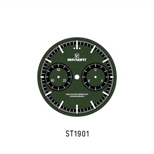 High-end Super luminoso BGW9 Logo personalizzato gabbiano ST1901/1902 cronografo con superficie sabbiata quadrante con 2 Sub-quadranti - Product Image 1